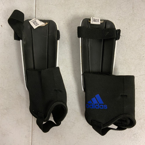 Vist Large View of Product Image Which is Used Adidas Soccer Shin Guards Youth Royal Blue Youth