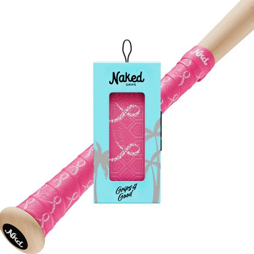 Vist Large View of Product Image Which is Naked Grips, bat grip, Ribbons of Strength