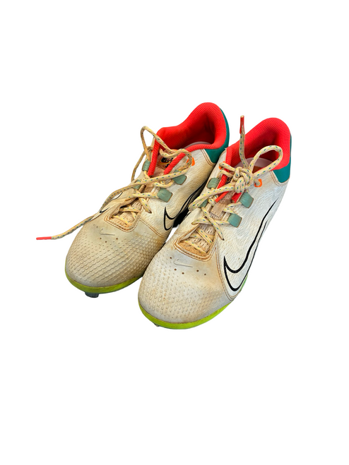 Vist Large View of Product Image Which is Used Nike SOFTBALL CLEATS BB/SB Cleats White Senior 10