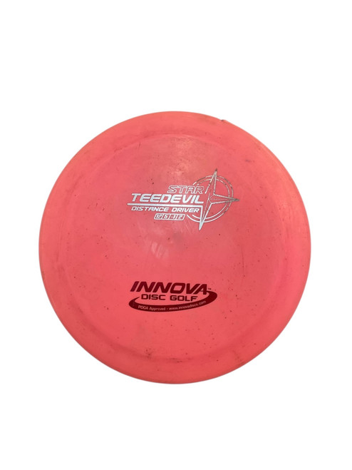 Vist Large View of Product Image Which is Used Innova STAR TEEDEVIL Disc Golf Driver Pink
