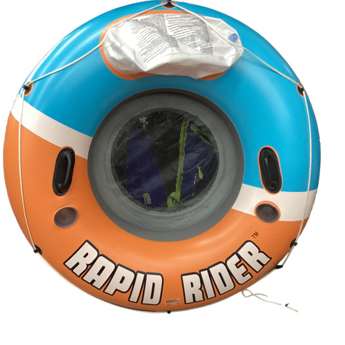 Vist Large View of Product Image Which is Used One Person Tube Orange 42"