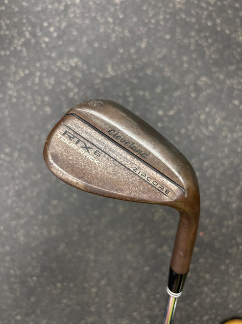 Vist Large View of Product Image Which is Used Cleveland RTX6 ZIPCORE Tour Rack Golf Wedge Mens RH 56 Degree
