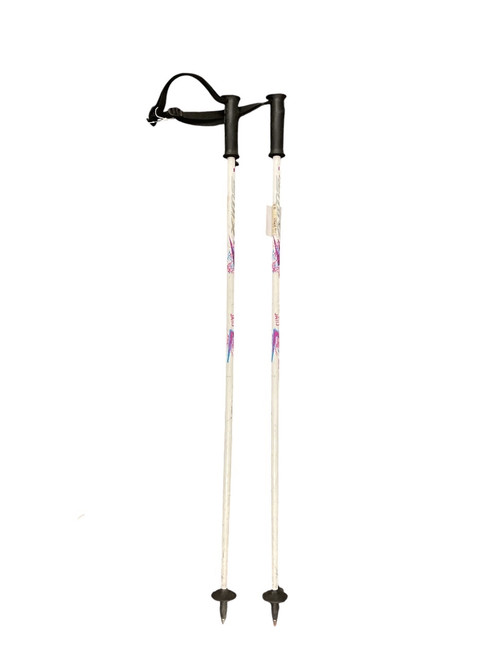 Vist Large View of Product Image Which is Used Swix JA113 90CM Girls DH Ski Pole White 90 cm / 36 in