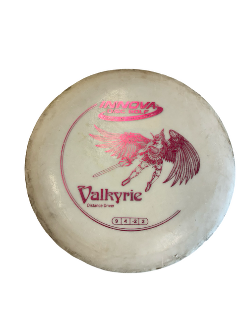 Vist Large View of Product Image Which is Used Innova VALKYRIE Disc Golf Driver White