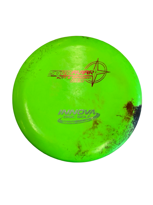 Vist Large View of Product Image Which is Used Innova STAR AVIAR Disc Golf Putter Green