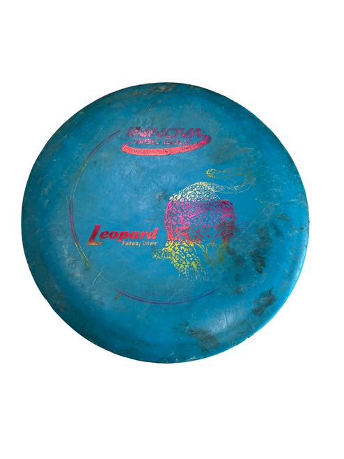 Vist Large View of Product Image Which is Used Innova LEOPARD Disc Golf Driver Royal Blue