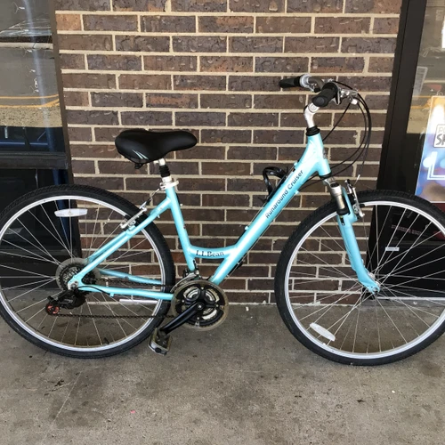 Vist Large View of Product Image Which is Used Schwinn LL BEAN RUNAROUND CRUISER Cruiser Bike Womens Carolina Blue 17-18" - MD  Frame