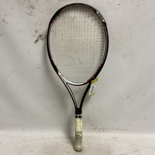 Vist Large View of Product Image Which is Used Prince EXO3 RED 105 Adult Tennis Racquet Black 4 1/2"