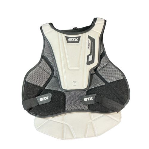 Vist Large View of Product Image Which is Used STX SHEILD 600 LAX Goalie Chest M None Senior