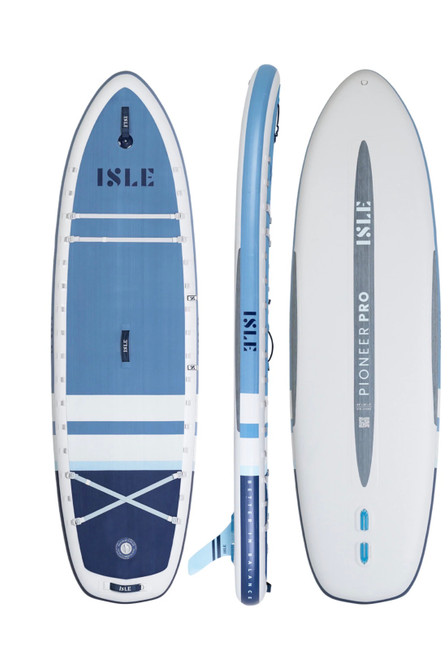 Vist Large View of Product Image Which is Used ISLE PIONEER PRO SUP Board Royal Blue 10Ft 6In