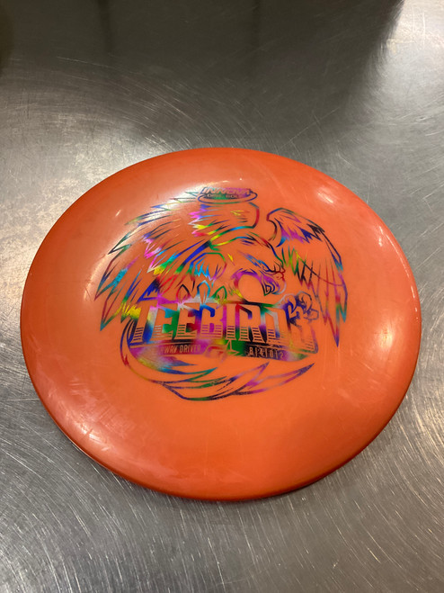 Vist Large View of Product Image Which is Used Innova TEEBIRD Disc Golf Driver Orange