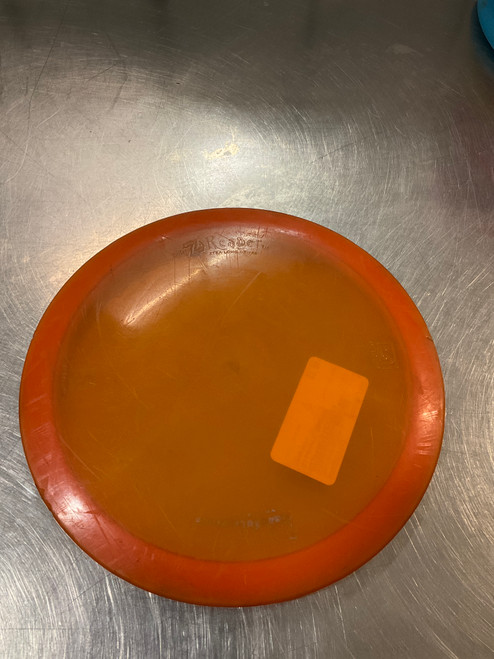 Vist Large View of Product Image Which is Used Discraft REAPER Disc Golf Driver Orange