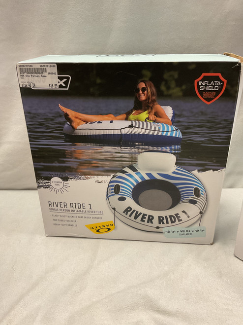 Vist Large View of Product Image Which is Used DBX One Person Tube White 48"