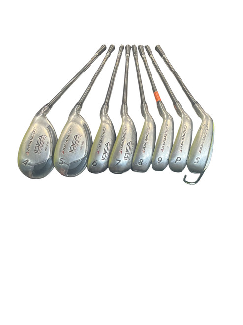 Vist Large View of Product Image Which is Used Adams Golf IDEA HYBRID IRONS Mens Iron Set RH 4I-GW/AW