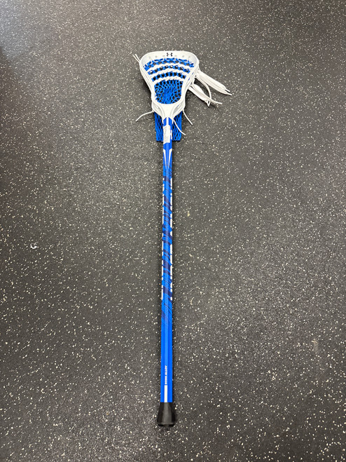 Vist Large View of Product Image Which is Used Under Armour NEXGEN Men Atk/Mid Complete Stick White