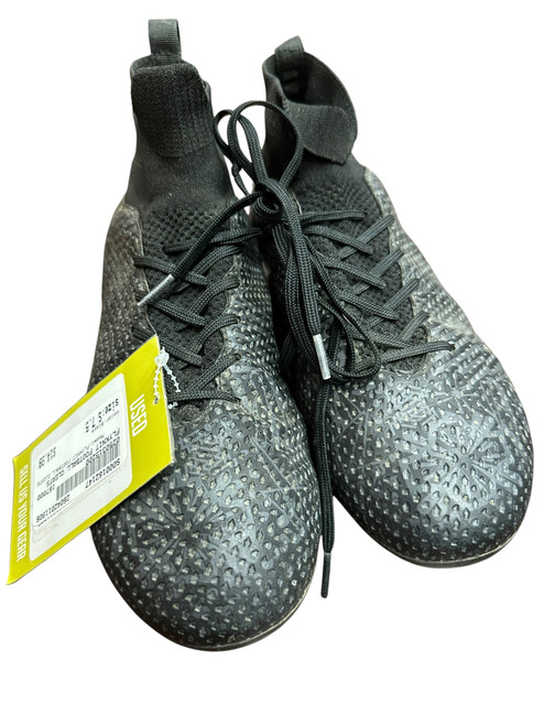 Vist Large View of Product Image Which is Used FLYKNIT FOOTBALL CLEATS BB/SB Cleats Black Senior 7.5