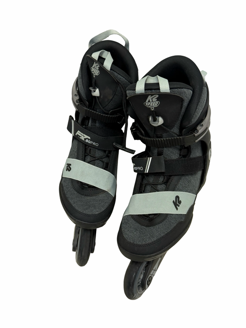 Vist Large View of Product Image Which is Used K2 F.I.T. 80 PRO Mens Inline Skates Black Size 9 - Excellent