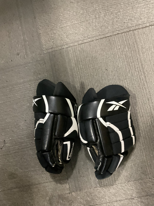 Vist Large View of Product Image Which is Used Reebok 87 Senior Gloves Black 17 1/2"