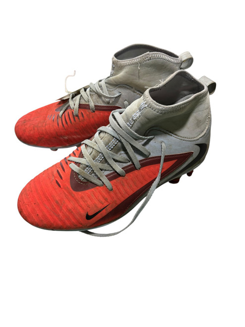 Vist Large View of Product Image Which is Used Nike PHANTOM Soccer Cleats Grey Junior 05.5
