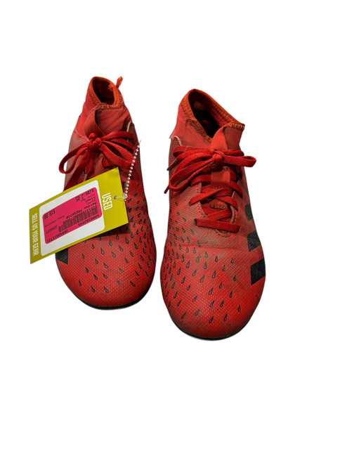 Vist Large View of Product Image Which is Used Adidas PREDATOR Soccer Cleats Red Junior 05