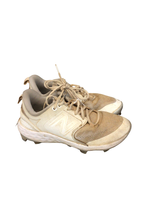 Vist Large View of Product Image Which is Used New Balance CLEAT BB/SB Cleats White Senior 7