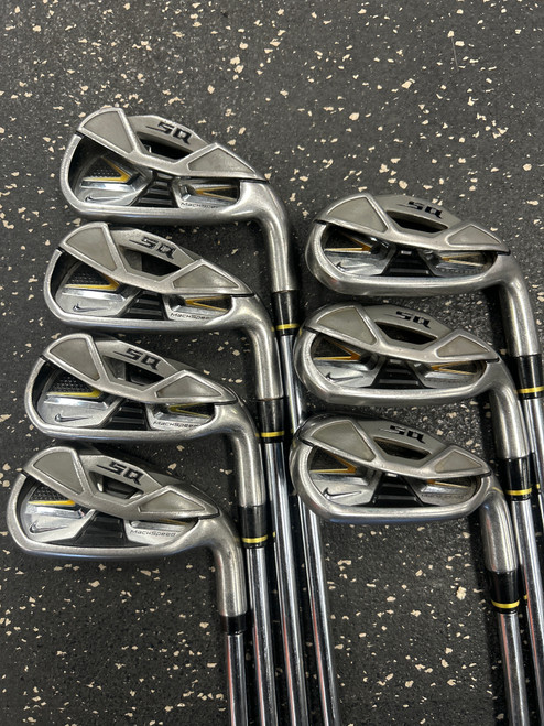 Vist Large View of Product Image Which is Used Nike SQ MACHSPEED Mens Iron Set RH 5I-GW/AW