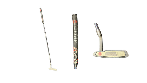 Vist Large View of Product Image Which is Used Odyssey WHITE STEEL 1 Mens Putter LH