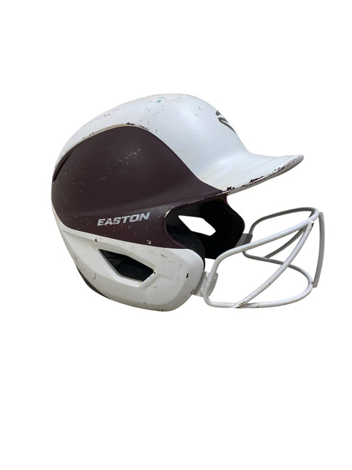 Vist Large View of Product Image Which is Used Easton GHOST HELMET MATTE BLK Batting Helmet w/Mask Black L/XL
