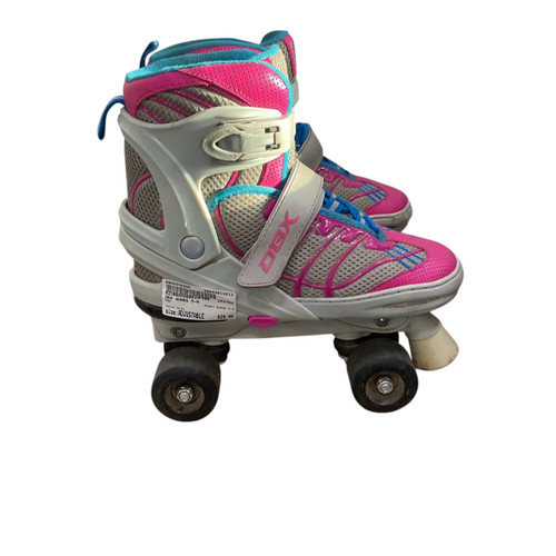 Vist Large View of Product Image Which is Used DBX QUADS 5-8 Senior Roller Quad Skates Grey Adjustable