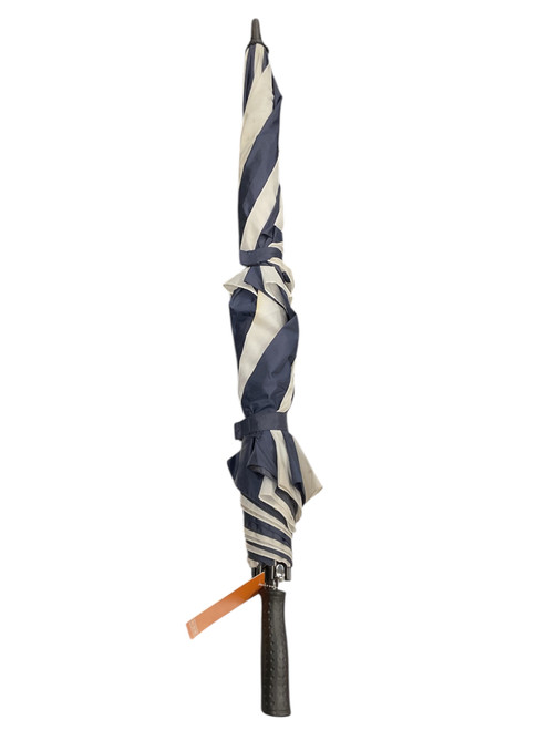 Vist Large View of Product Image Which is Used UMBRELLA Golf Accessory White And Navy Blue
