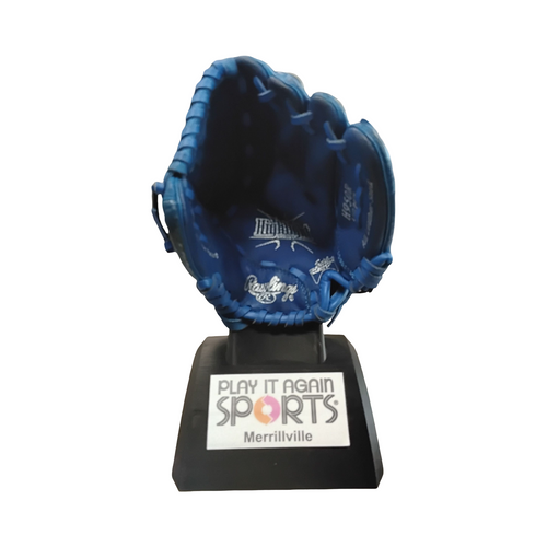 Vist Large View of Product Image Which is Used Rawlings H950R BB/SB Glove T-ball Royal Blue 9 1/2"