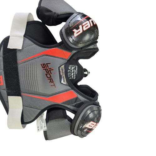 Vist Large View of Product Image Which is Used Bauer LIL SPORT YOUTH SHOULDER PADS Youth Shoulder Pads SM