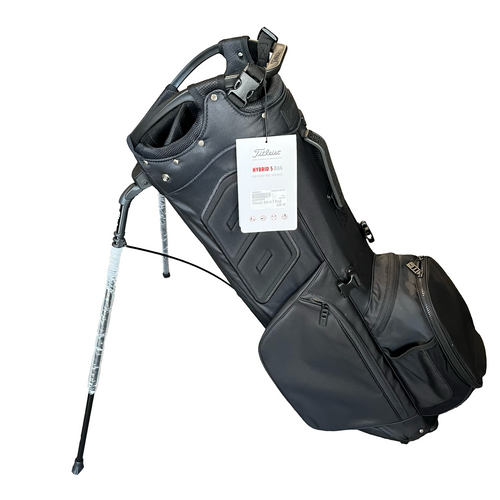 Vist Large View of Product Image Which is New Titleist Hybrid 5 Golf Bag - Black