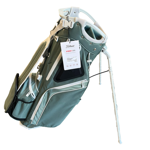 Vist Large View of Product Image Which is New Titleist Hybrid 5 Golf Bag - Eucalyptus