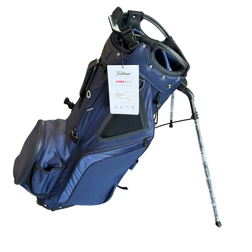 Vist Large View of Product Image Which is New Titleist Hybrid 5 Golf Bag - NAVY