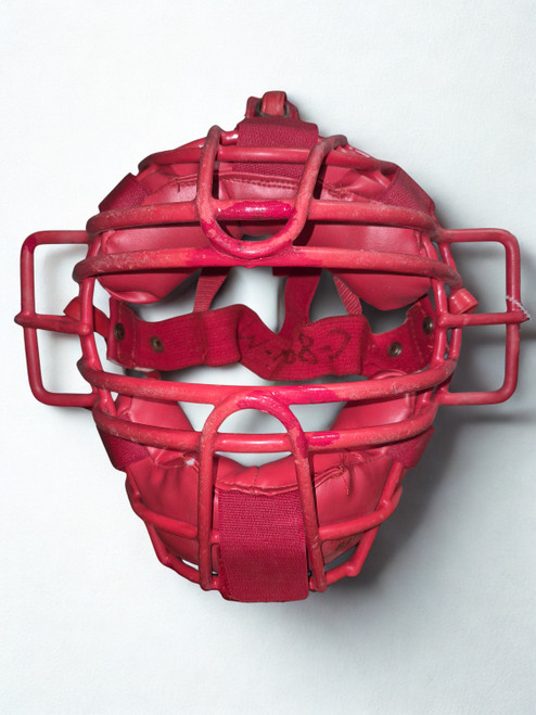 Vist Large View of Product Image Which is Used TAG BATTLE GEAR Catchers Helmet w/Mask Red MD