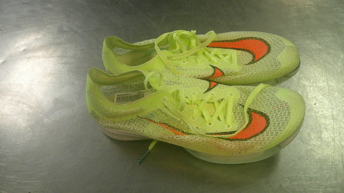 Vist Large View of Product Image Which is Used Nike Track & Field Cleats Adult Green Senior 6