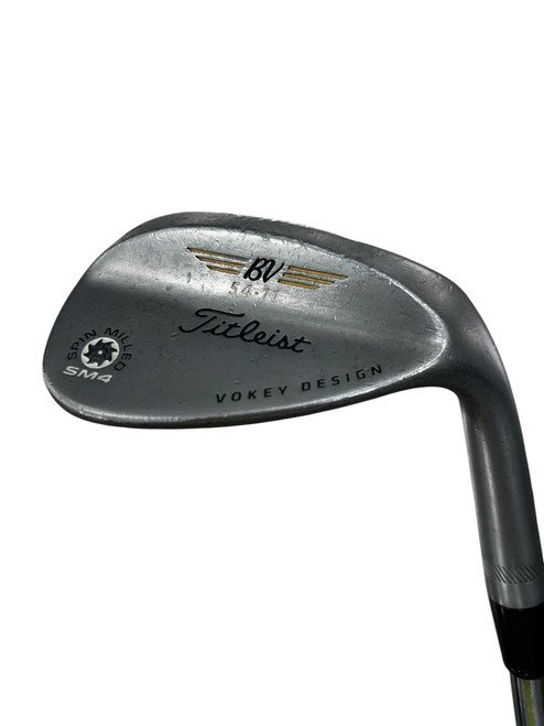 Vist Large View of Product Image Which is Used Titleist VOKEY SM4 Golf Wedge Mens RH 54 Degree