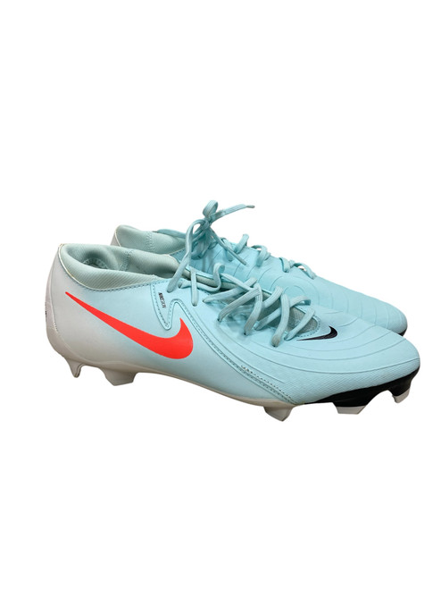 Vist Large View of Product Image Which is Used Nike Soccer Cleats Turquoise Senior 10