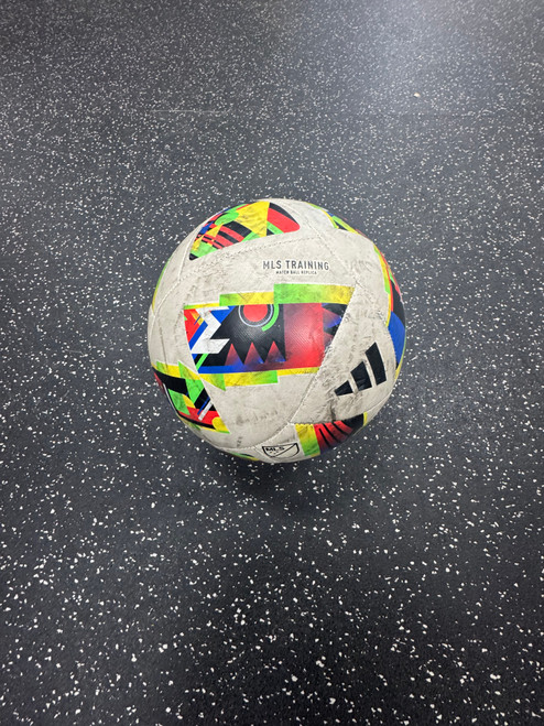 Vist Large View of Product Image Which is Used Adidas MLS All Size Soccer Ball Grey 5