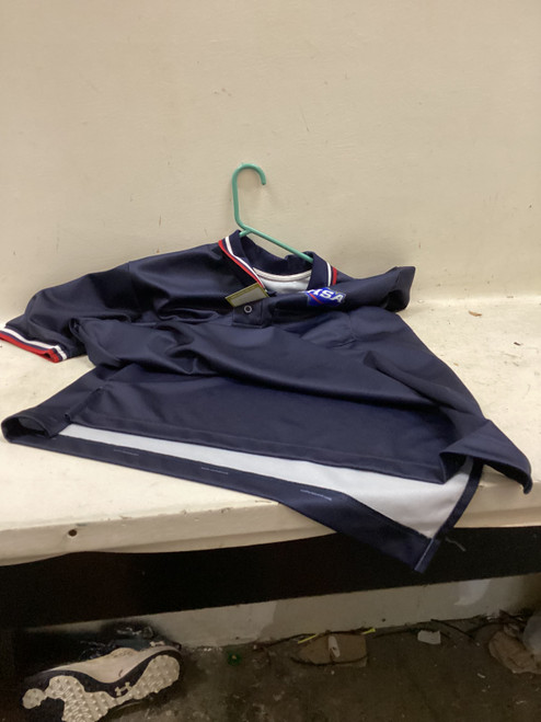 Vist Large View of Product Image Which is Used Smitty GHSA UMP SHIRT BB/SB Jersey Navy Blue LG