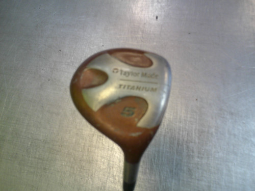 Vist Large View of Product Image Which is Used Taylormade TITANIUM Mens Fairway Wood RH 3 Wood
