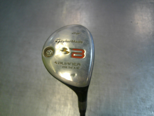 Vist Large View of Product Image Which is Used Taylormade BURNER RESCUE Mens Fairway Wood RH 4 Wood