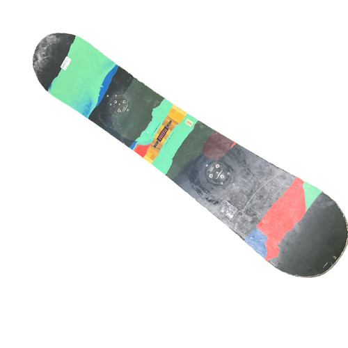 Vist Large View of Product Image Which is Used Burton PROCESS 155 Mens Snowboard Only Black 155 cm