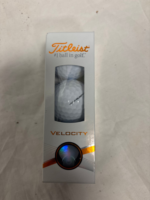 Vist Large View of Product Image Which is Used Titleist VELOCITY 3 Ball - Golf Ball Sleeve