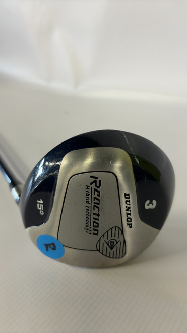 Vist Large View of Product Image Which is Used Dunlop REACTION Mens Fairway Wood RH 3 Wood