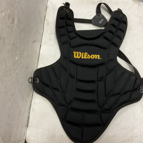 Vist Large View of Product Image Which is Used Wilson A3236 Catchers Chest Protector Black Junior