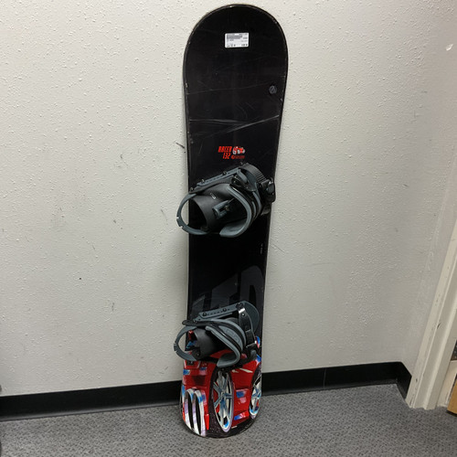 Vist Large View of Product Image Which is Used LTD RACER Boys Board/Binding Black 132 cm
