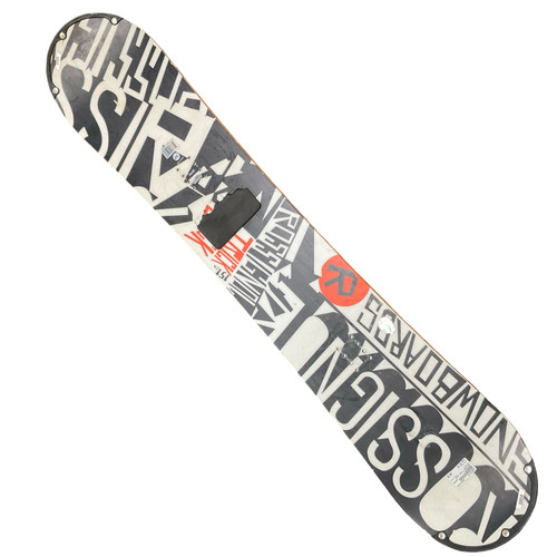 Vist Large View of Product Image Which is Used Rossignol TRICK Mens Snowboard Only White 151 cm