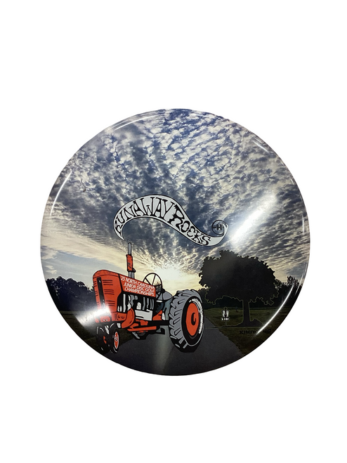 Vist Large View of Product Image Which is Used Discraft BUZZ ESP Disc Golf Mid Range Grey